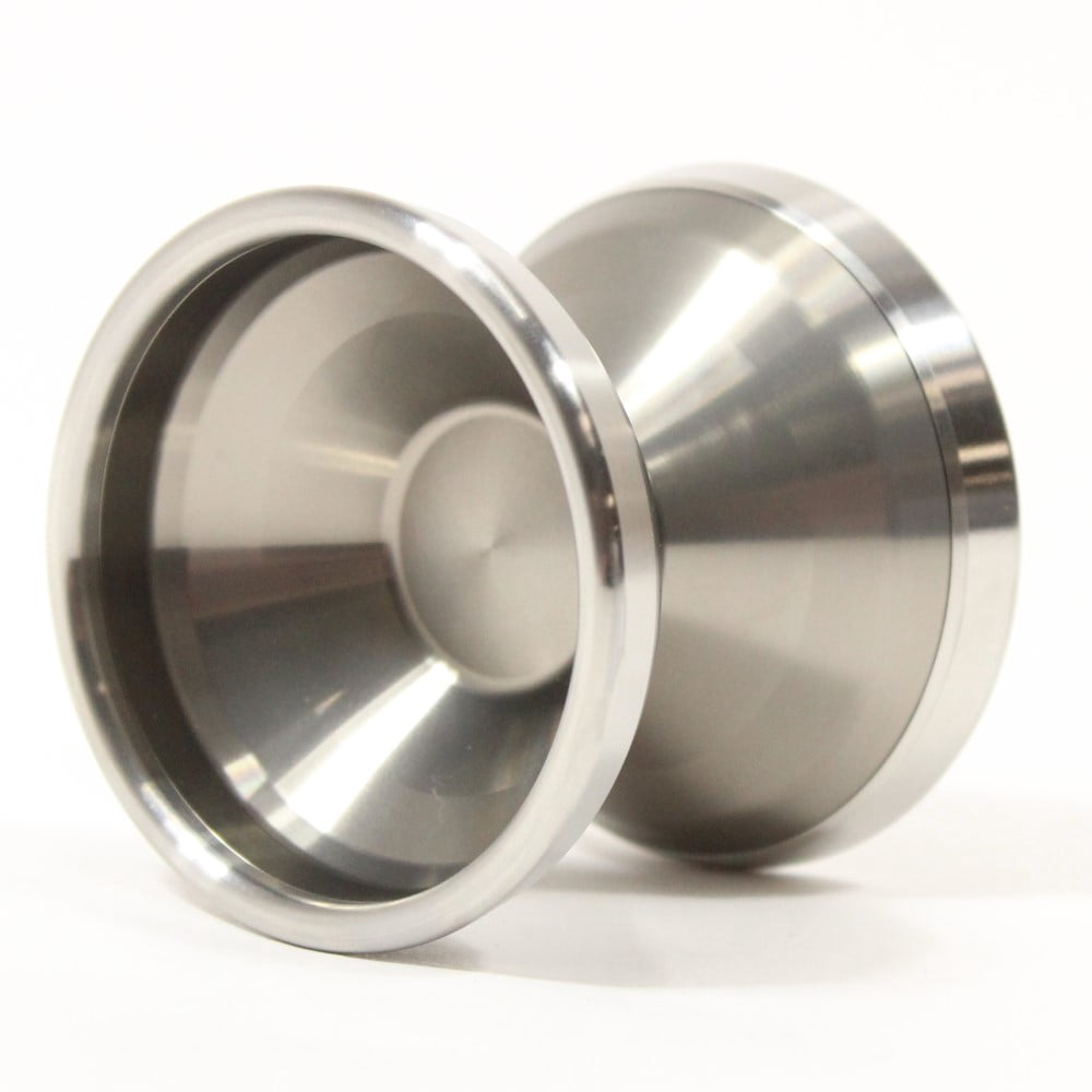 W1LD (Worldwide 1nnovative Leading Design) Anceps Yo-Yo - Bi-Metal - Jae Hwi Seung Signature YoYo (Shiny Titanium Gray)