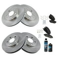 thumbnail image 2 of TRQ Metallic Brake Pad & Rotor Front & Rear Kit w/Fluids for 05-10 Ford Mustang BKA15760, 2 of 6