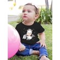 thumbnail image 2 of Cute Baby Zebra Halloween T-Shirt Infant -Image by Shutterstock,  6 Months, 2 of 4