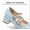 LIGHT BLUE, variant on DREAM PAIRS Girls Mary Jane Dress Shoes Double Straps High Heel Princess Pumps for Easter, Wedding, Party, Church, and Communion – Little & Big Kids