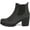 GREY, variant on BURUDANI Women Fall Chunky-Heel Chelsea Ankle Booties Slip-On Elastic High-Heeled Boots