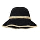 thumbnail image 1 of Sombreros de mujer Sombrero de hierba Transpirable Playa Hueco Tejido de raso Bufanda de señora, 1 of 1