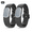 black-2pack, variant on Mosquito Repellent Bracelet, Adjustable 9.65" Waterproof Aromatherapy Wrist Band, Long-Lasting Natural Insect-Resistant Wristband for Outdoor Travel, Camping, Walking & Daily Use