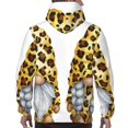thumbnail image 7 of Daiia Leopard Gnomes for Men's Fashion Hoodies & Sweatshirts with Kangaroo Pocket Hooded Sweatshirt Breathable & Moisture Wicking-4X-Large, 7 of 7