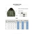 thumbnail image 5 of Gvmfive Men's Multi Pockets Jacket Faux Fur Turn Down Collar Casual Coat, 5 of 5