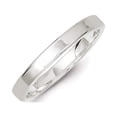 thumbnail image 6 of 925 Sterling Silver 3mm Flat Band Ring Size 4, 6 of 7