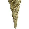 thumbnail image 6 of Northlight 8.25" Shiny Gold Textured Finial Christmas Ornament, 6 of 9