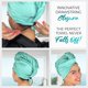 thumbnail image 4 of Toalla para cabello rizado de microfibra Wrap THE PERFECT HAIRCARE, 4 of 6