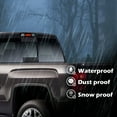 thumbnail image 5 of PIT66 3rd Brake Light, Fit for 2014-2018 Chevy Silverado X Type Led Bar High Mount Stop Light Rear Tail Cargo Lamps Black Smoked Lens Black Housing, 5 of 9