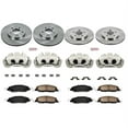 thumbnail image 2 of PowerStop Front and Rear Stock Replacement Brake Pad and Rotor Kit with Calipers Fits: FORD Select Models KCOE1383, 2 of 5