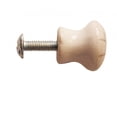 thumbnail image 4 of Renovators Supply Round Cabinet Knob 0.75 x 0.75 x 0.75 in. Porcelain Drawer Knob Round Drawer Handles Knob Crazed Knob Pulls Kitchen Cabinet Knob, 4 of 4