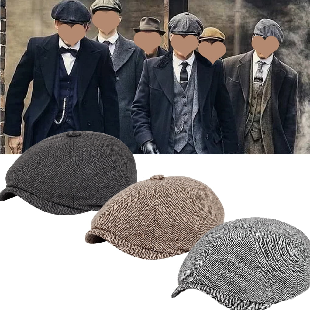 Peaky Blinders Cap - Flat Caps Homme - Casquette Homme - Béret Homme -  Vêtements Homme