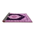 thumbnail image 2 of Ahgly Company Indoor Square Medallion Pink Traditional Area Rugs, 6' Square, 2 of 4