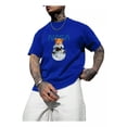 thumbnail image 1 of Playera De Hombre Hiphop Oversize Manga Corta Nasa Bear, 1 of 5