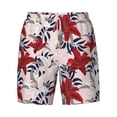 thumbnail image 5 of Rocae Lilies Flowers for Men's Swim Trunks Quick Dry With Two Side Pockets and One Lined Patch PocketSmall, 5 of 9
