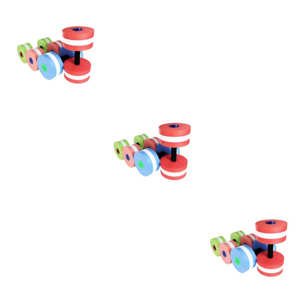 Advancent mancuernas acuáticas espuma de plástico extraíble portátil con asa mancuerna impermeable ejercicio fitness para niños adultos principiante Type1 NO1 Advancent CBP572765