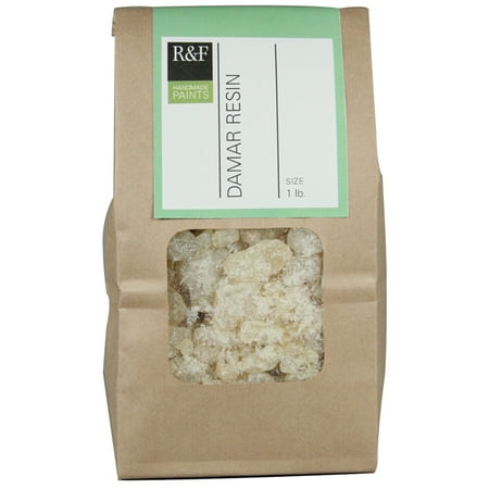 UPC: 0836943007611 | R&F Handmade Paints Damar Resin Crystals  1 lb.