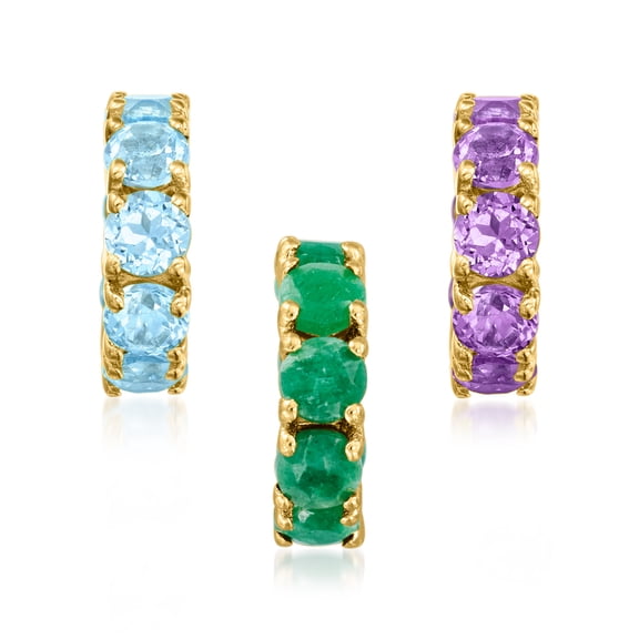 Ross-Simons Birthstone Bead Charm in 18kt Gold Over Sterling, Women's, Adult