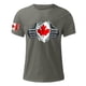thumbnail image 3 of Tops para hombre, blusas y camisas de manga corta con cuello redondo para hombre, jersey informal con cuello redondo estampado para hombre, pantalones cortos deportivos para fitness, blusa para hombre, 3 of 4