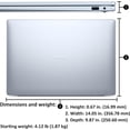 thumbnail image 4 of Dell 16 Plus Touchscreen Laptop Computer, Intel Core Ultra 9 288V, Copilot+ PC with on-Device AI, 32GB LPDDR5X RAM, 1TB PCIe SSD, WiFi 7, Backlit Keyboard, Windows 11 Home, 4 of 5
