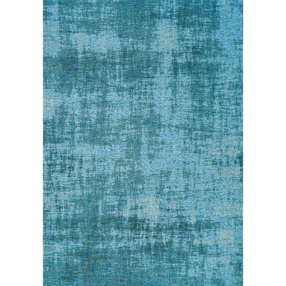 Kalora Interiors Curio Blue Tree Bark Rug (5'1 x 7'7) - 5'1" x 7'7"