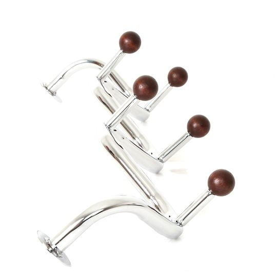 Perchero De Pared Metal/madera Namaro Design