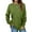 Green, variant on OKBOP Trendy Tops for Women 2023-2023 Fall Solid Casual Lightweight Pullover Crewneck Long Sleeve Tunic Tops
