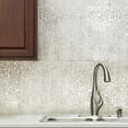 thumbnail image 4 of FASÄDE Safari Decorative Vinyl Backsplash 15 sq ft Kit in Matte White, 4 of 6