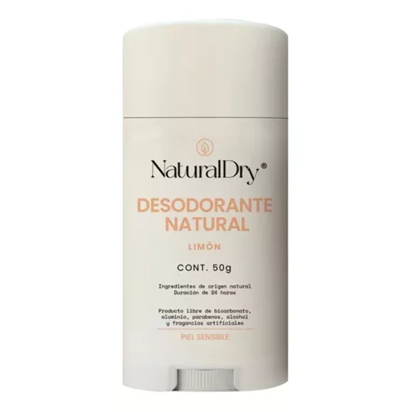 Desodorante Naturaldry Piel Sensible En Barra 50g Vegano