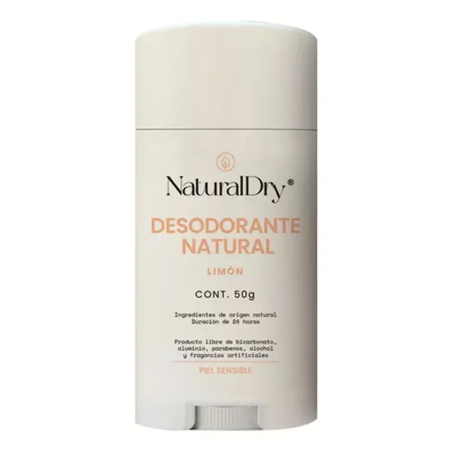 Desodorante Naturaldry Piel Sensible En Barra 50g Vegano