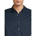 thumbnail image 4 of George Men’s Poplin Shirt with Long Sleeves, 4 of 5
