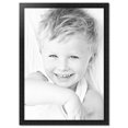 thumbnail image 2 of ArtToFrames 42x59 CM / 16.54x23.23 INCH Black Picture Frame, This 2.69 Inch  Wood Poster Frame is Majestic Black (CMWOM-5120), 2 of 7