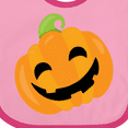 thumbnail image 4 of Inktastic Halloween Pumpkin Boys or Girls Baby Bib, 4 of 4