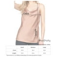 thumbnail image 2 of ShezPretty Women's Silk Satin Tank Tops V Neck Cami Loose Sleeveless Blouses Tank Shirt (Small, KHAKI), 2 of 2
