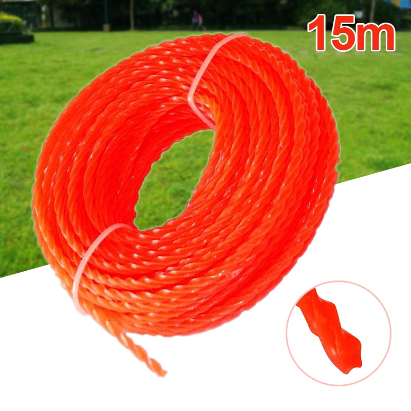 Trimmer Line Strimmer Nylon 15m*3mm Rope Cord Wire String Garden Hot Sale 