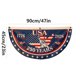 thumbnail image 3 of USA 250th Anniversary Bunting Flag 1776 2026 Patriotic Fan Flag For Independence Day, 3 of 7