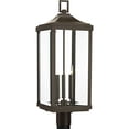 thumbnail image 1 of Progress Lighting P540004-020 Gibbes Street Three-Light Post Lantern, Black, 1 of 1