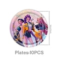thumbnail image 1 of Demon Hunters Disposable Tableware Girls Happy Birthday Party Decoration Kpop Demon Hunters Party Supplies Baby Shower Favors, 1 of 2