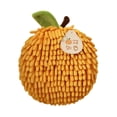 thumbnail image 3 of Linda toalla de mano, toalla de baño, toalla reutilizable, toalla de mano de chenilla de alta absorción, toalla de bola peluda para inodoro, baño, Naranja, 3 of 8