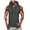 Dark Gray, variant on HOMADLES Tank Tops for Men Solid Casual with Hood Summer Sleeveless Tops Army Green L
