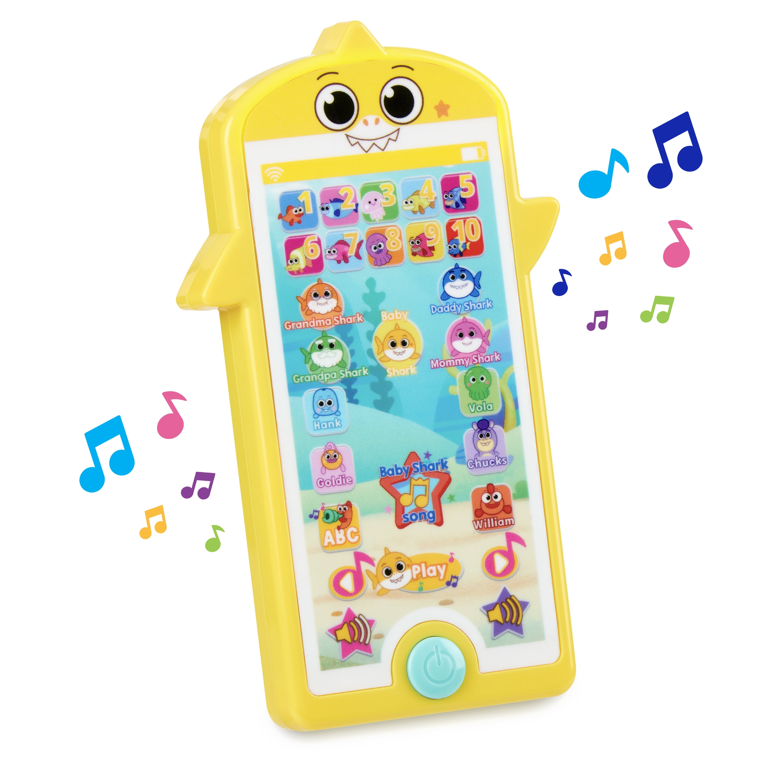 Baby Shark's Big Show! Mini Tablet For Kids, 3 Learning Games, Handheld