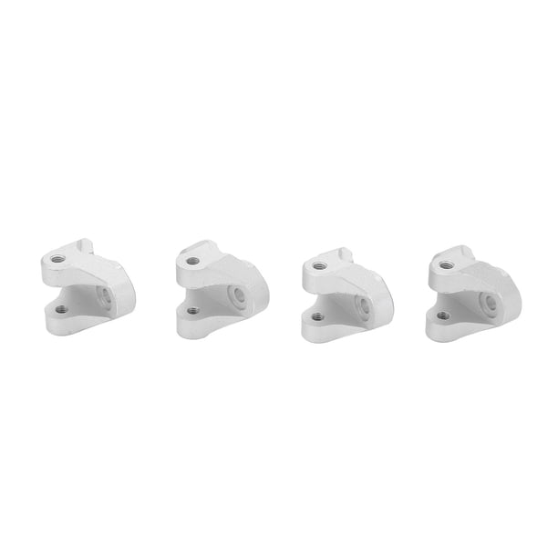 Varilla de enlace de aleación de aluminio Montaje fijo, 4 piezas Enlace de aleación de aluminio Varilla de enlace de coche RC Base fija Varilla de enlace de coche RC Montaje fijo Grado profesional