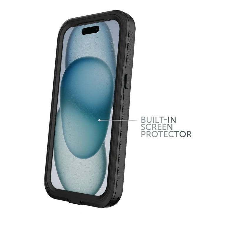 Body Glove Tidal Waterproof Phone Case for iPhone 15 - Black Body Glove Tidal Waterproof Phone Case for iPhone 15 - Black