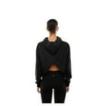 thumbnail image 5 of Women's New Era Black Chicago Bulls Glam Game Open Back Hoodie, 5 of 5