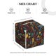 thumbnail image 4 of Balery BBQ Barbecue Grill Porta Pañuelos de Cuero con Estampado – Funda Moderna Cuadrada para Caja de Pañuelos, Dispensador 5x5x5'', 4 of 7