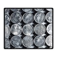 thumbnail image 2 of CADecor Money Blanket Fleece Throw Blanket for Sofa or Bed 58x80 inches, 2 of 3