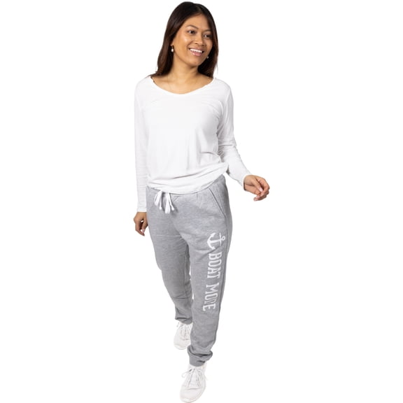 Pavilion Gift Company - Boat Mode - Small Gray Unisex Jogger