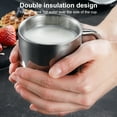 thumbnail image 1 of Neinkie 210ML/280ML/400ML Coffee Mug with Lid and Handle – Perfect for Tea, Coffee and Other Beverages – Includes Handle and Lid – Single-Serve Friendly, Dishwasher Safe, BPA Free, 1 of 6