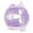 Purple, variant on Purple Gel Bead Face Cover for Hot Cold Therapy, Reusable Stress Relief Mask