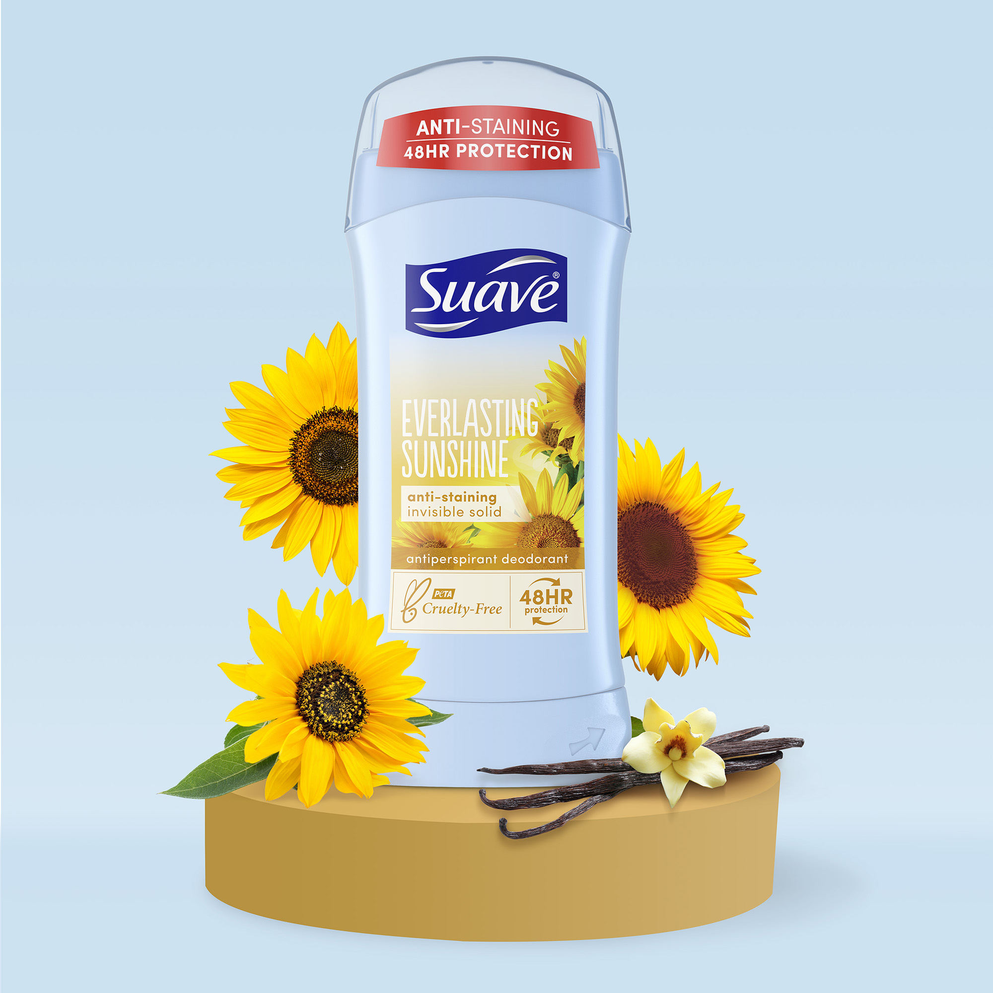 Suave Antiperspirant Deodorant, Everlasting Sunshine, Unisex, 2.6 oz - image 6 of 12